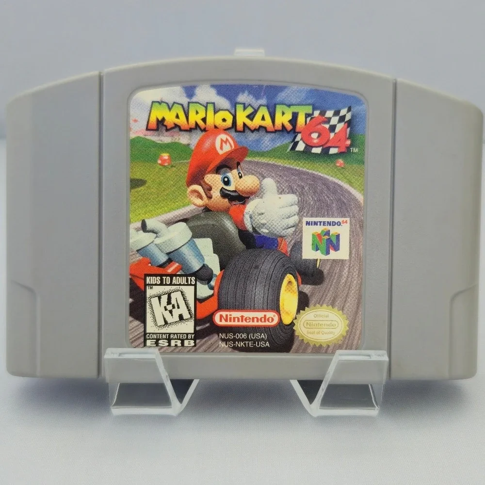 Mario Kart 64 (Nintendo 64) 1996 - Cartridge Only- Authentic Clean & TESTED